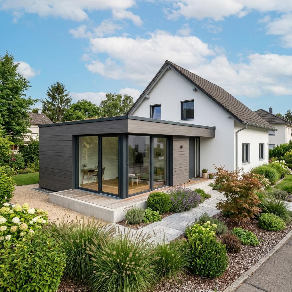 Anbau / Aufstockung Anbau Cube 22 von Conliving — Modulbau mit rund 22 m²