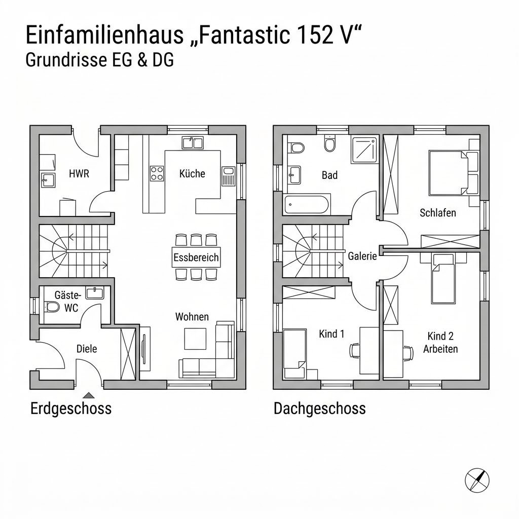 Grundriss Fantastic 152 V Grundriss Fantastic 152 V von Bien-Zenker