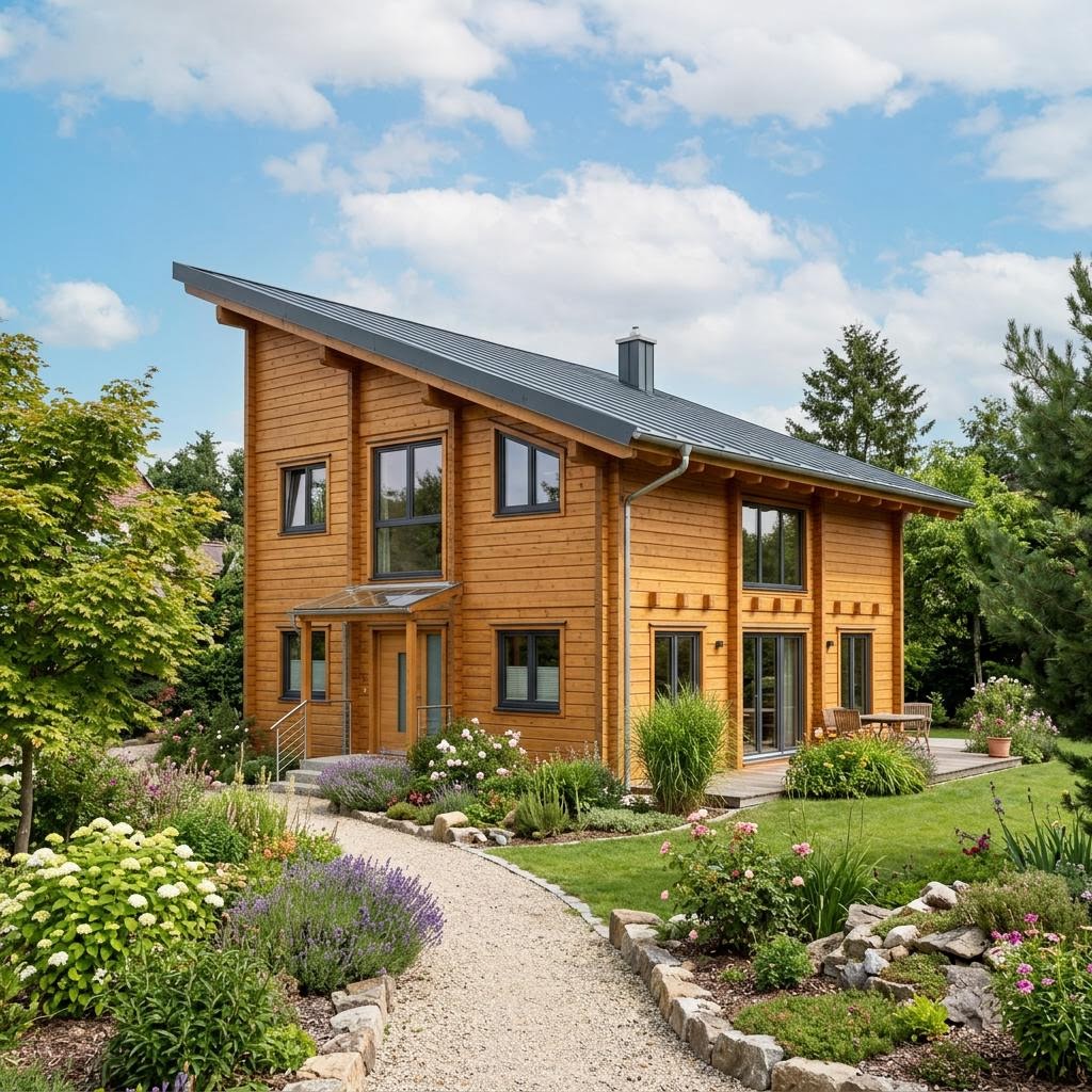 Seeblick 150 von Fullwood Wohnblockhaus Blockhaus Seeblick 150 von Fullwood Wohnblockhaus — Blockhaus aus Blockbohlen mit rund 150 m²