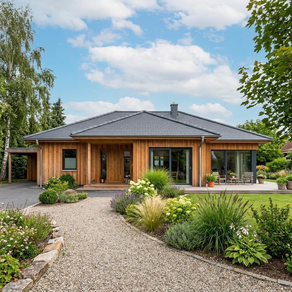 Generation 5 Bungalow von allkauf haus Bungalow Generation 5 Bungalow von allkauf haus — Fertighaus mit rund 128 m²