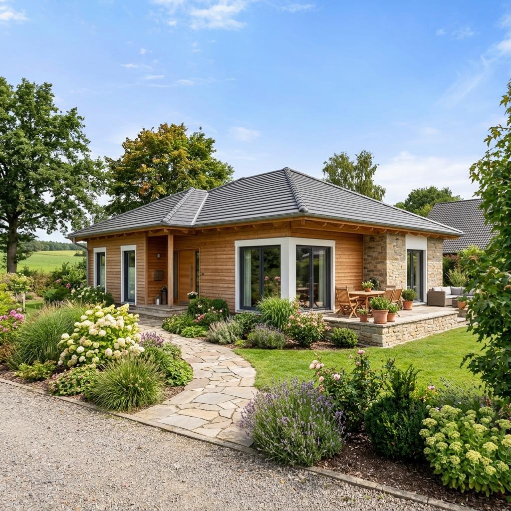 Lifetime 8 von allkauf haus Bungalow Lifetime 8 von allkauf haus — Fertighaus mit rund 142 m²