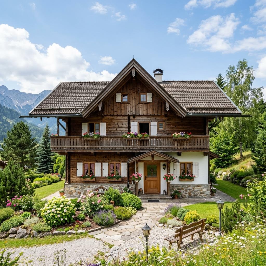 Chalet Chalet Wendelstein 148 von Chiemgauer Holzhaus — Holzhaus in Holztafelbau mit rund 148 m²