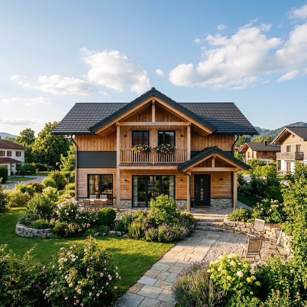 Chiemgauer Holzhaus Chalet Geigelstein Preis Chiemgauer Holzhaus Chalet Geigelstein – Fertighaus Preis pro m²