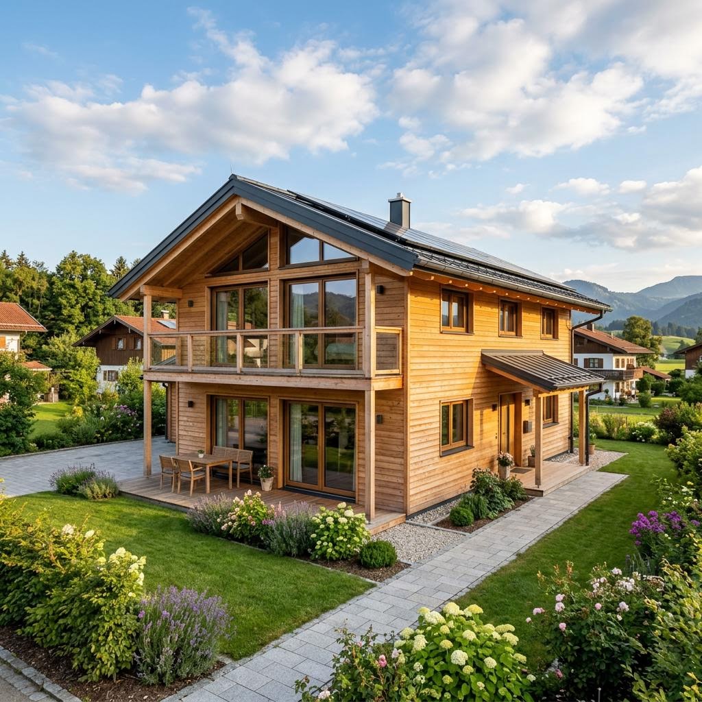 Chiemgauer Holzhaus Chalet Hochgern Preis Chiemgauer Holzhaus Chalet Hochgern – Fertighaus Preis pro m²