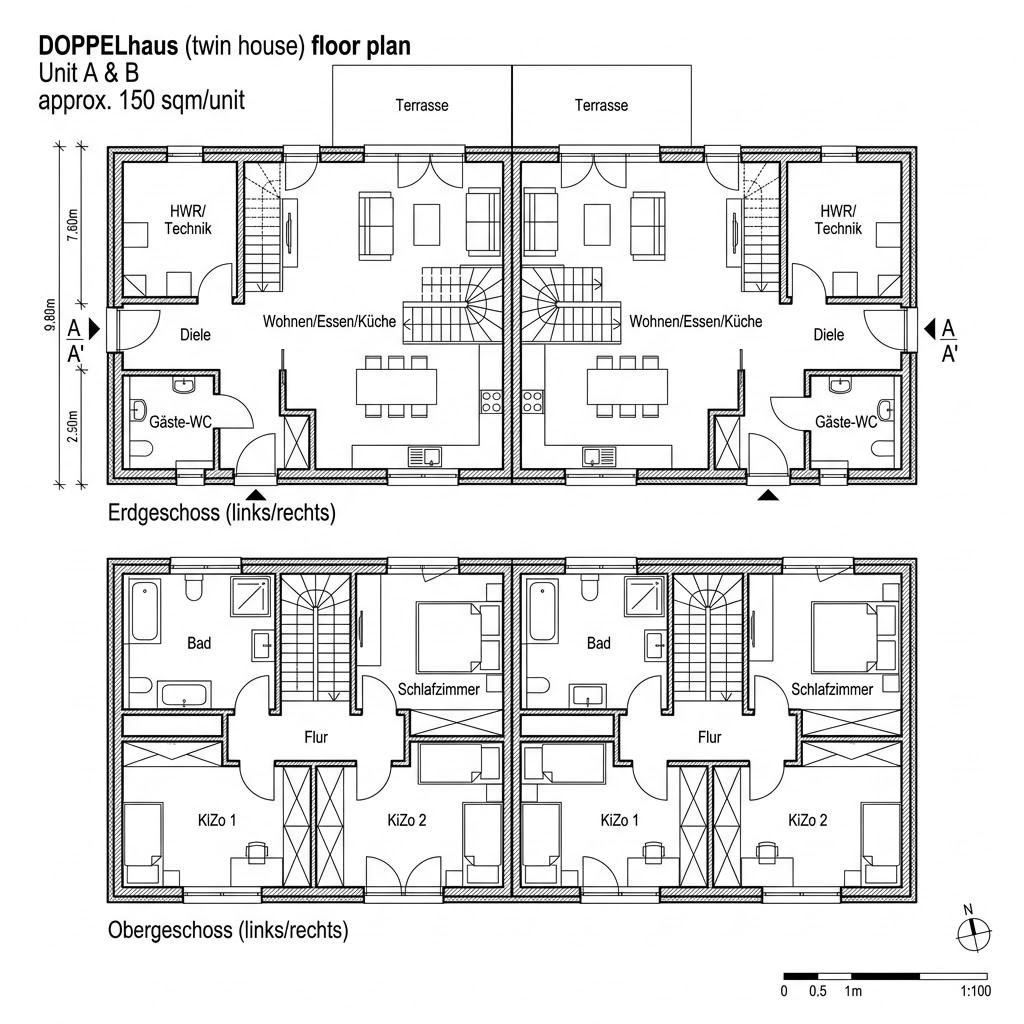 Grundriss Double 12 Grundriss Double 12 von allkauf haus