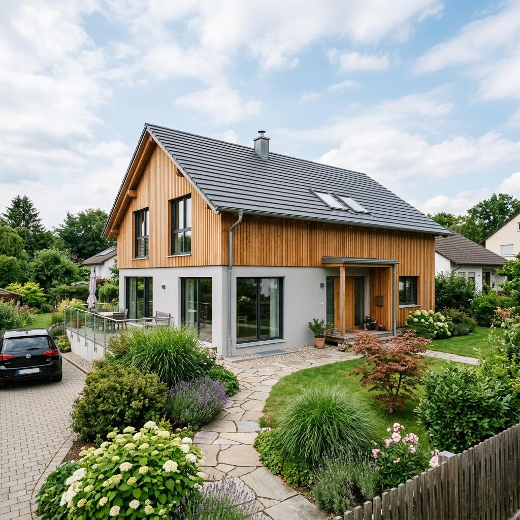 Einfamilienhaus Fjord 172 von Bärenhaus — Fertighaus in Holztafelbau mit rund 172 m²