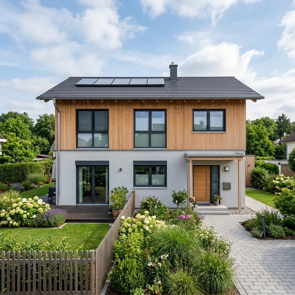 EVOLUTION 122 V3 von Bien-Zenker Einfamilienhaus EVOLUTION 122 V3 von Bien-Zenker — Holztafelbau mit rund 122 m²