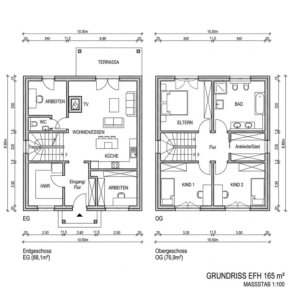 Grundriss MEDLEY 3.0 500 von FingerHaus