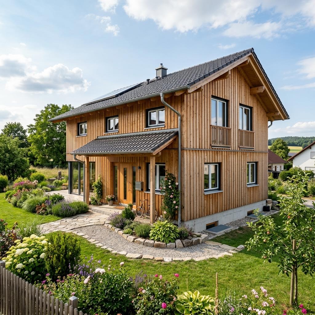 Trend 142 Ausbau von Genböck Haus Ausbauhaus Trend 142 Ausbau von Genböck Haus — Fertighaus mit rund 142 m²