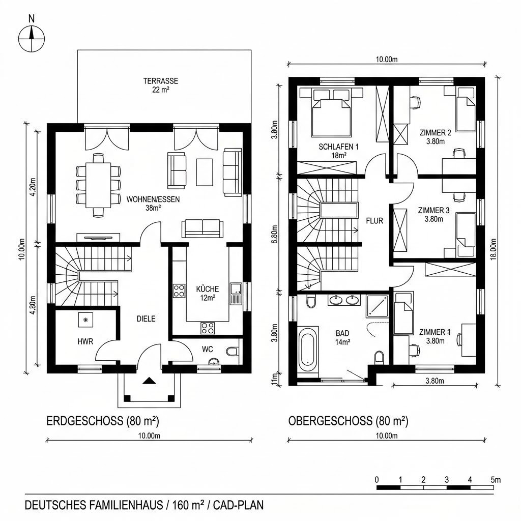 Grundriss VITA 160 Grundriss VITA 160 von Hartl Haus