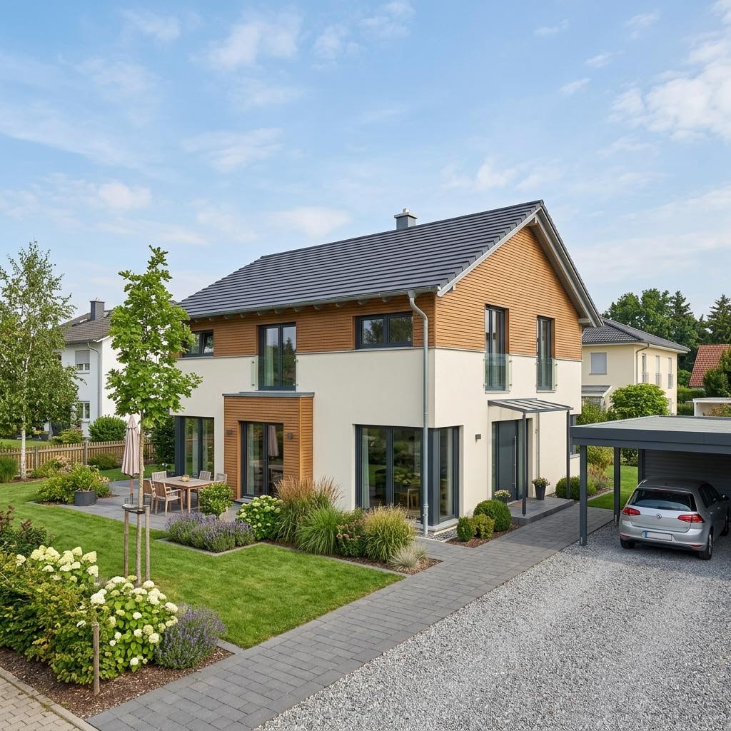 Einfamilienhaus Aura 145 von HELMA Eigenheimbau — Massivhaus mit fünf Zimmern