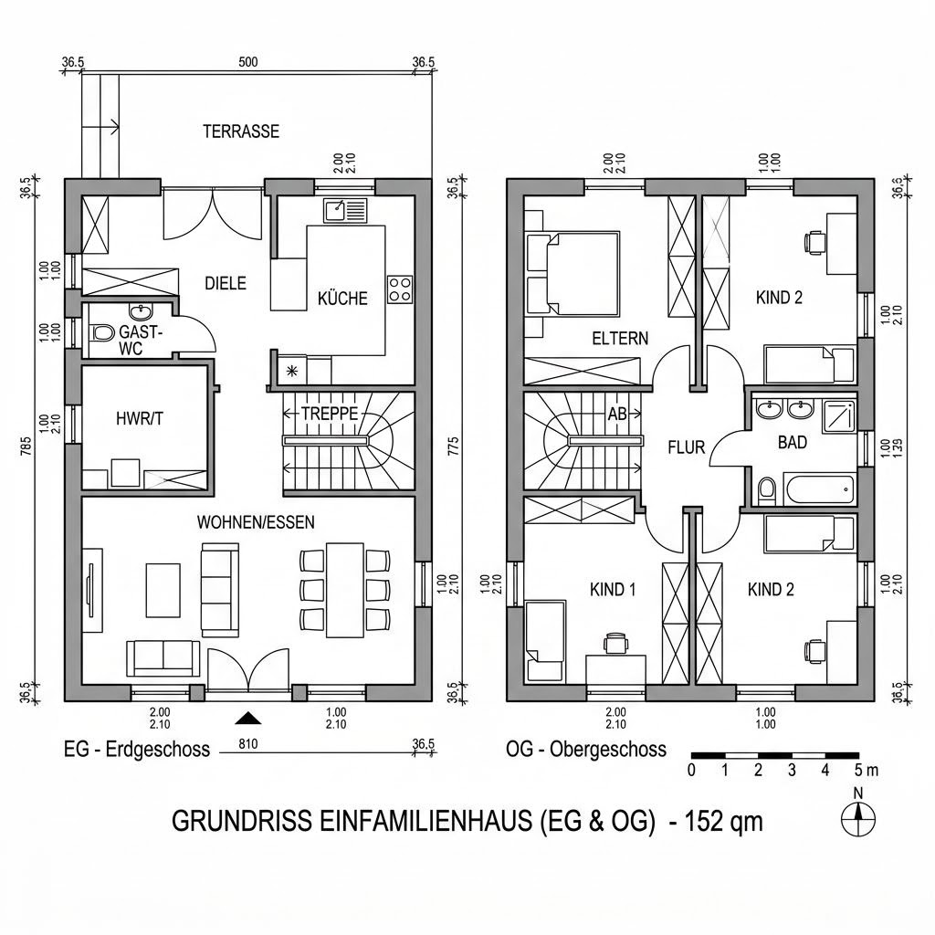 Grundriss Feldafing Grundriss Feldafing von Isartaler Holzhaus