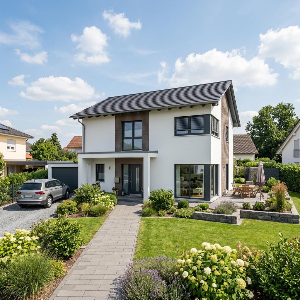 Vitalis 134 von Kern-Haus Einfamilienhaus Vitalis 134 von Kern-Haus — Massivhaus mit Satteldach und 134 m²