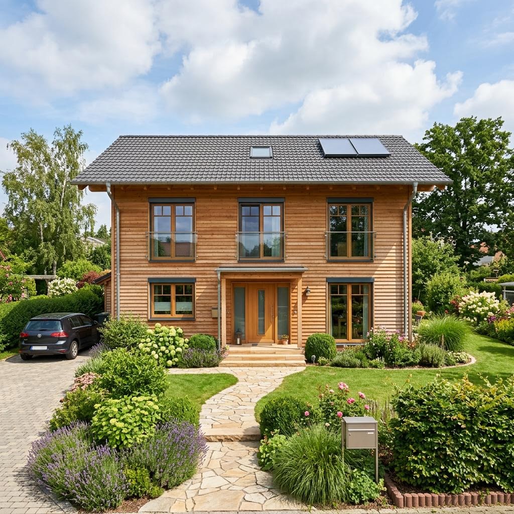 SUNSHINE 129 V3 von Living Haus Einfamilienhaus SUNSHINE 129 V3 von Living Haus — Holztafelbau mit rund 129 m²