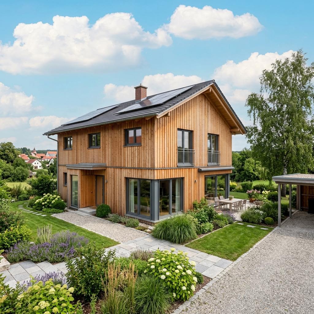 Einfamilienhaus Deichblick 152 von Nordic Haus — Holzhaus mit rund 152 m²