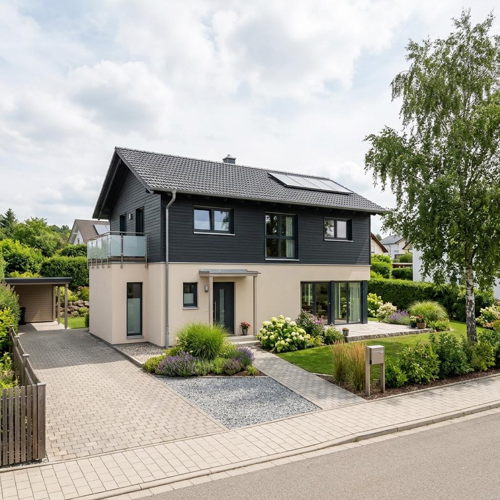 Kompakt 98 von ELK Haus Singlehaus Kompakt 98 von ELK Haus — Holztafelbau mit 98 m²