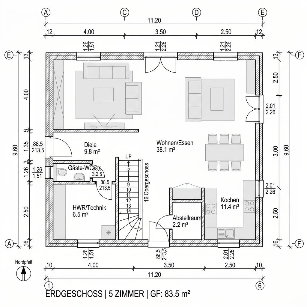 Grundriss Medley VP Modern von FingerHaus