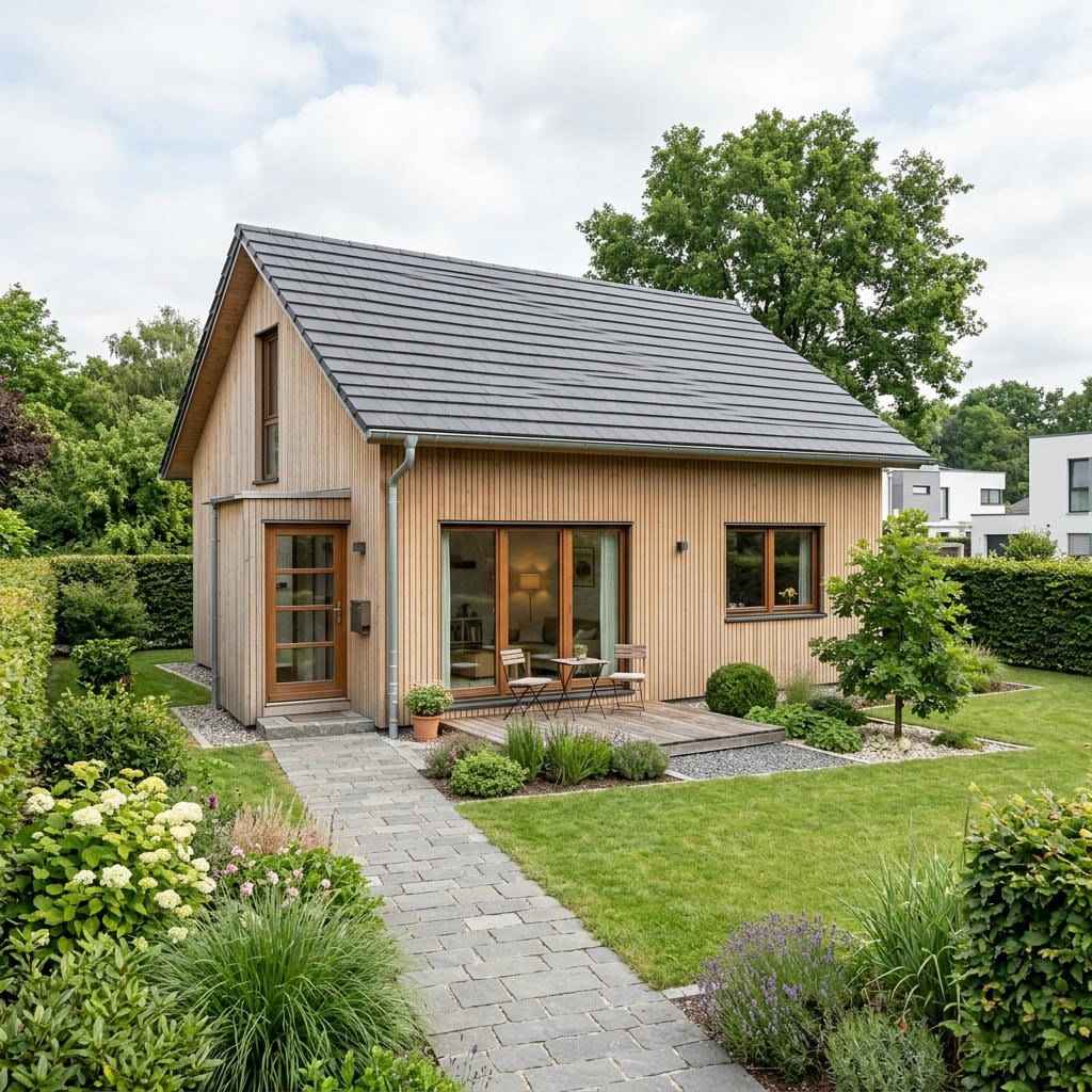 Frammelsberger Holzhaus Holz-Singlehaus 78 – Fertighaus Preis pro m²