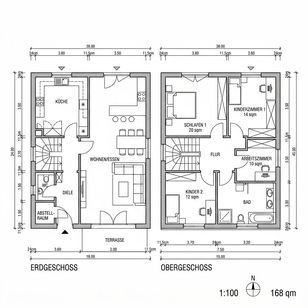 Holzhaus GRIFFNER Nature von GRIFFNER — naturnahes Designhaus mit sichtbarem Holz