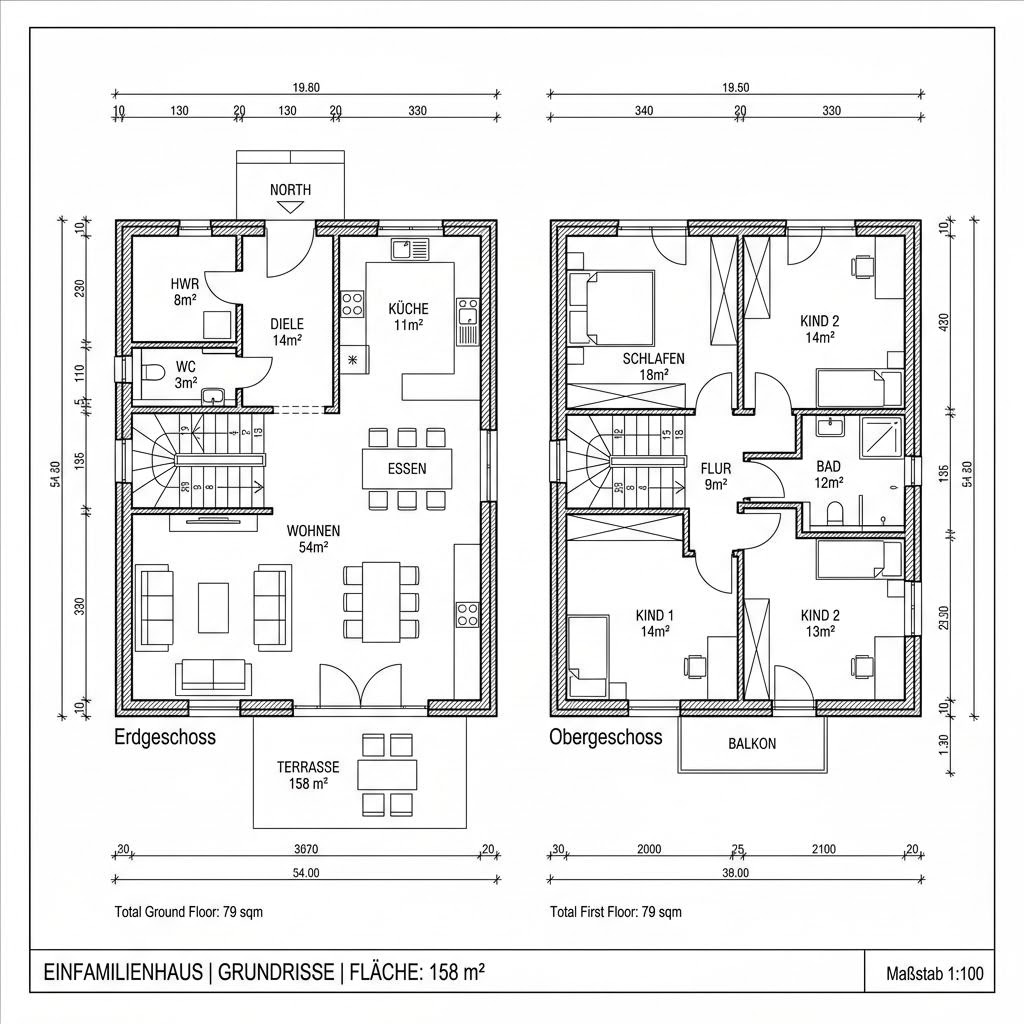 Holzhaus Harlaching von Isartaler Holzhaus — geräumiges Familienhaus mit sechs Zimmern