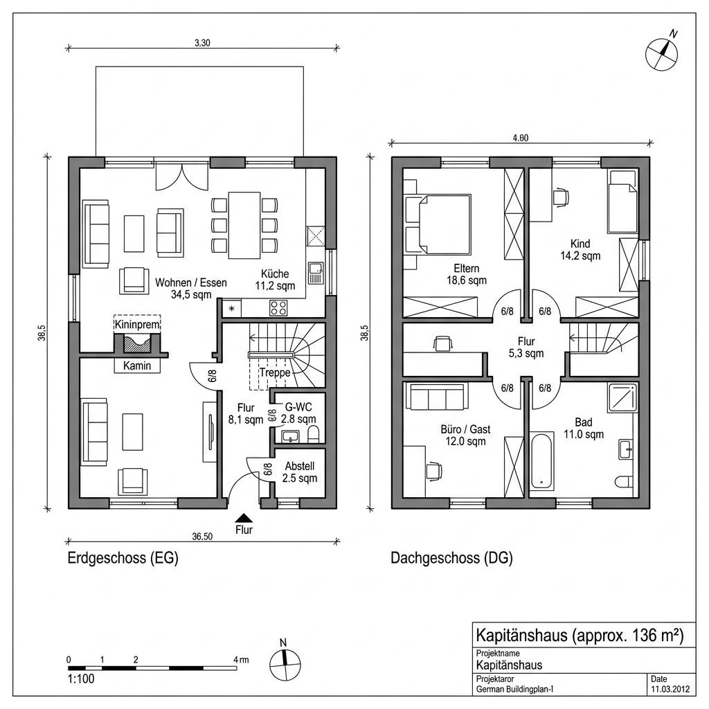 Grundriss Ankerplatz 136 Grundriss Ankerplatz 136 von Dammann-Haus