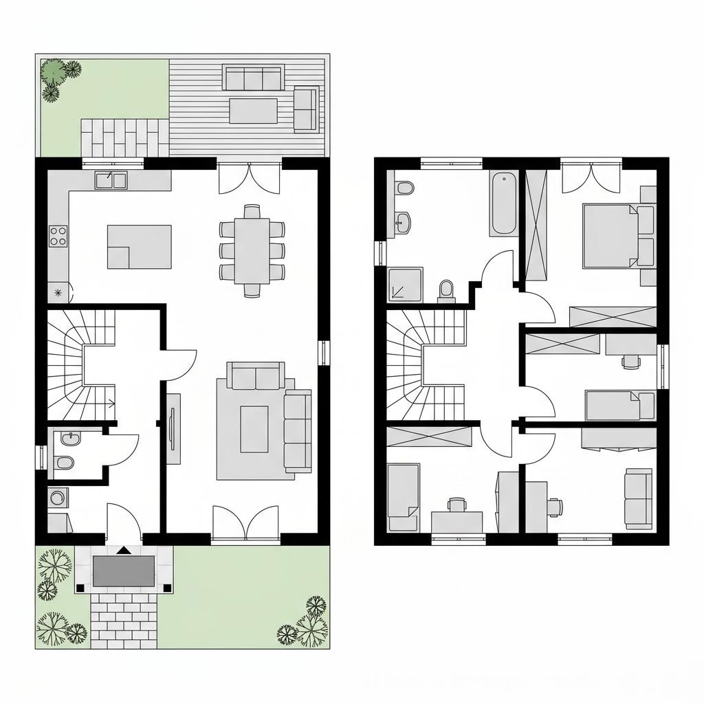 Grundriss Familia Nova 148 Grundriss Familia Nova 148 von Kern-Haus