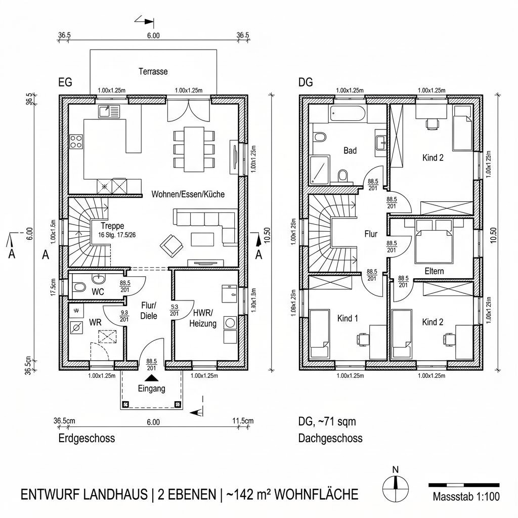 Grundriss Kochel Grundriss Kochel von Isartaler Holzhaus