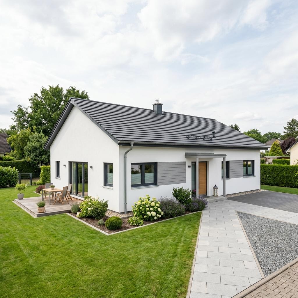 Bungalow ComfortStyle 11.02 S von massa haus — Holztafelbau mit 118 m²