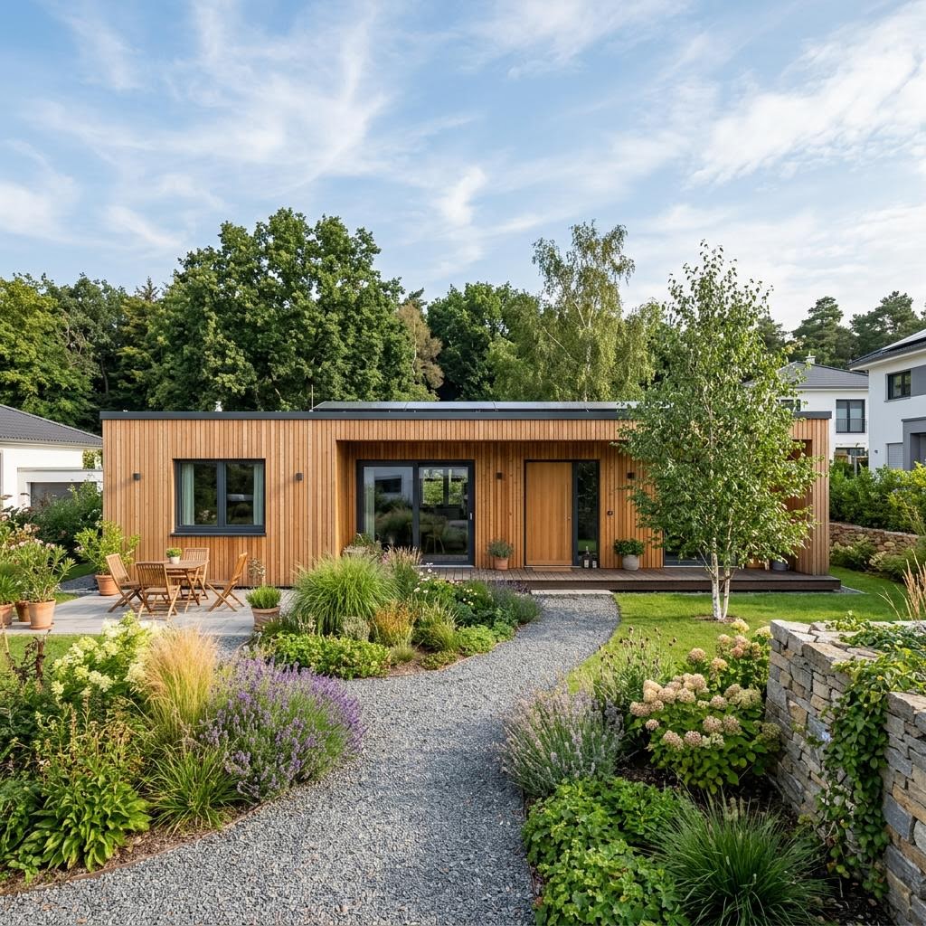 ECO D Familie von McCube Modulhaus ECO D Familie von McCube — Modulbau mit rund 82 m²