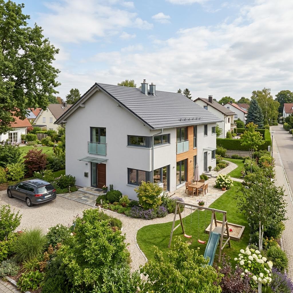 Mehrgenerationenhaus FamilyStyle 26.01 S von massa haus — Ausbauhaus mit 232 m² und zwei Wohneinheiten