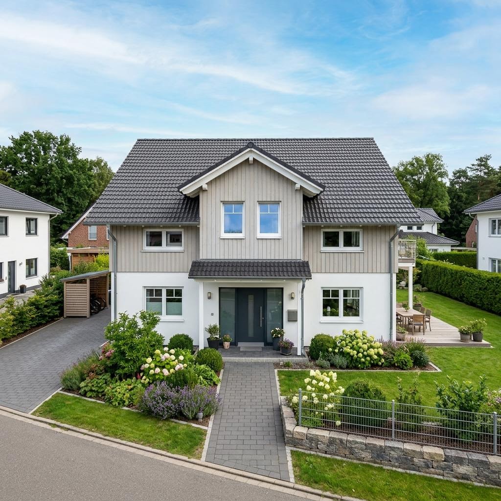 Nordic Zwerch 131 von ScanHaus Marlow Einfamilienhaus Nordic Zwerch 131 von ScanHaus Marlow mit Zwerchdach — 131 m²