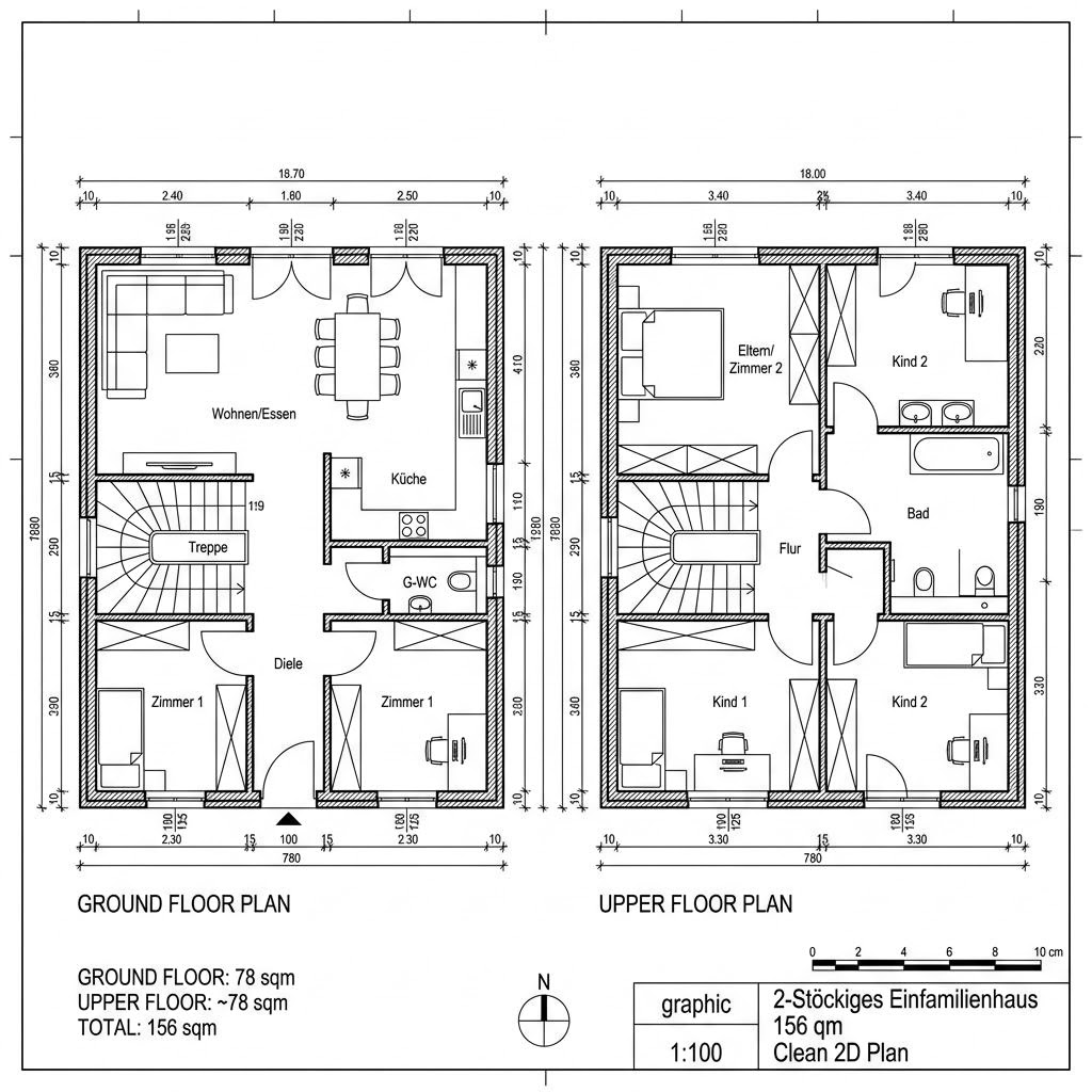 Stadtvilla Esprit Stadtvilla 156 von Bärenhaus — Holzfertighaus mit Zeltdach