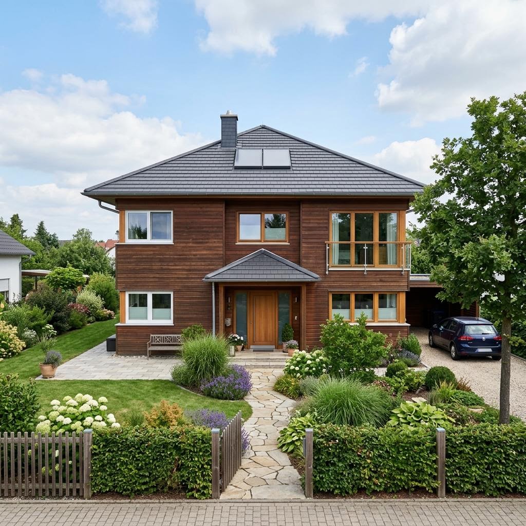 Stadtvilla ComfortStyle 12.03 W von Living Haus — Holztafelbau mit rund 158 m²