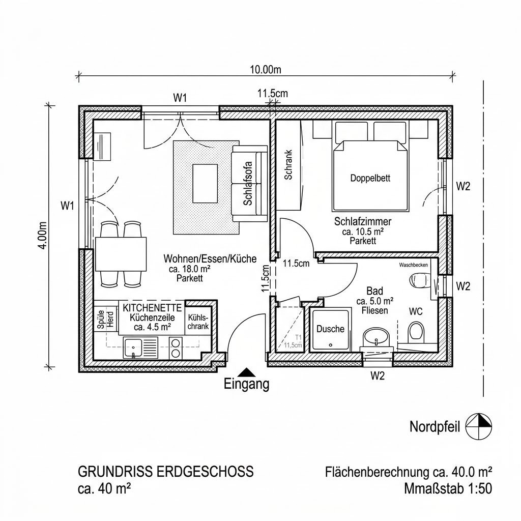 Tiny House Tiny Loft 40 von CABIN ONE — Modulbau mit rund 40 m²
