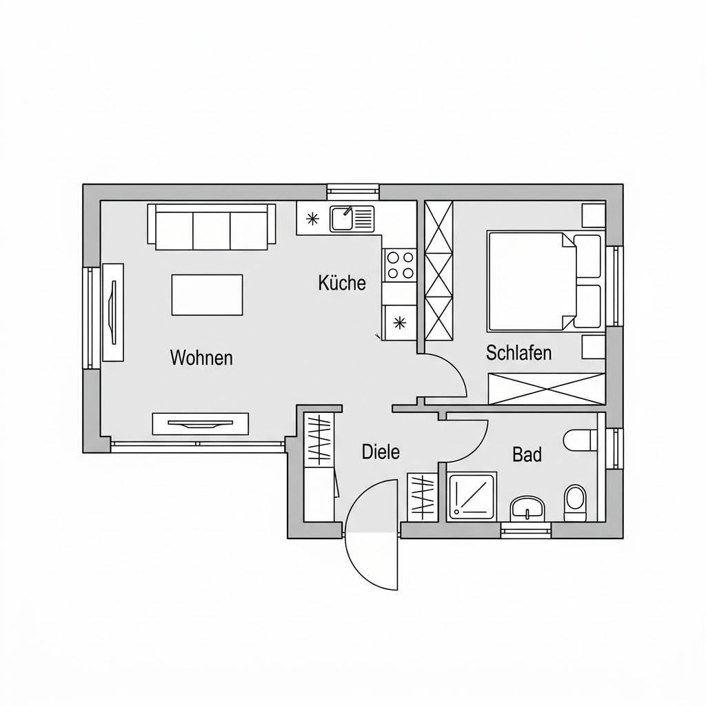 Tiny House See 24 von Wohnwagon — autarkes Massivholz-Minihaus mit Flachdach und 24 m²