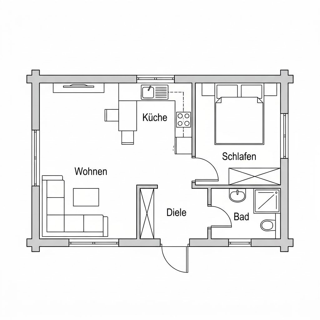 Tiny House Wald 30 von Wohnwagon — autarkes Massivholz-Minihaus mit Pultdach und 30 m²